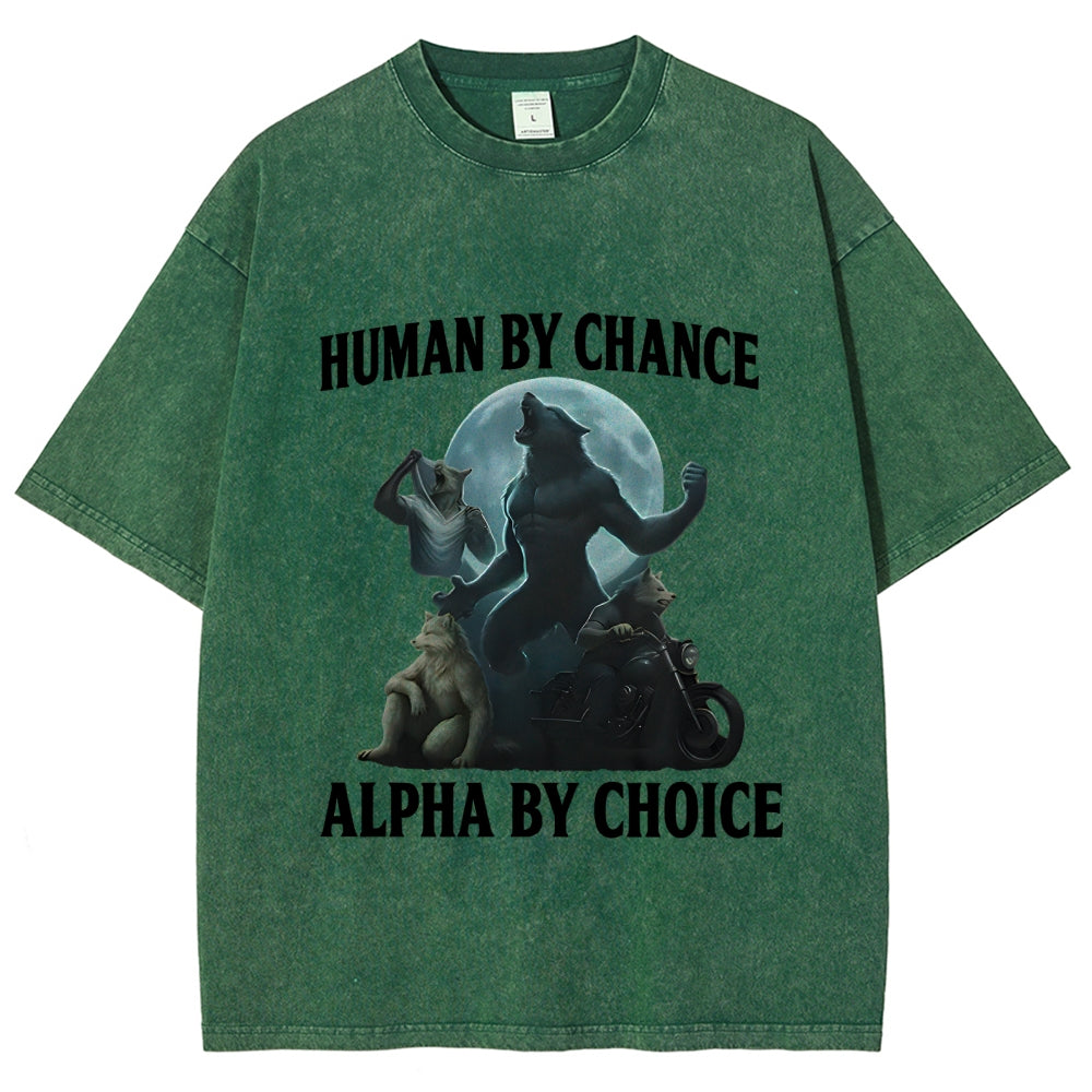 Human by Chance Washed T-Shirt