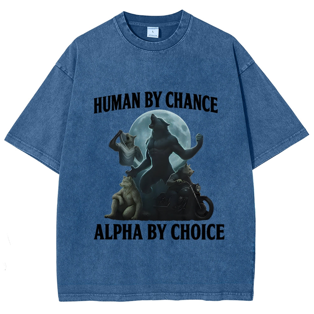Human by Chance Washed T-Shirt