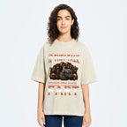 If They Talk Behind Your Back Meme Washed T-Shirt