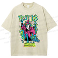 Unisex Magician Printed Washed Tee