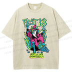 Unisex Magician Printed Washed Tee