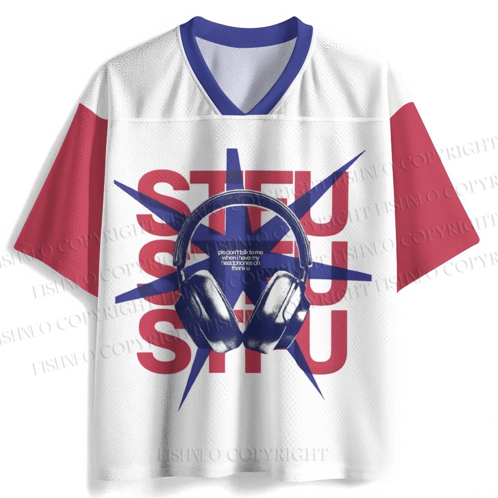 Headphones Graffiti Jersey Shirts