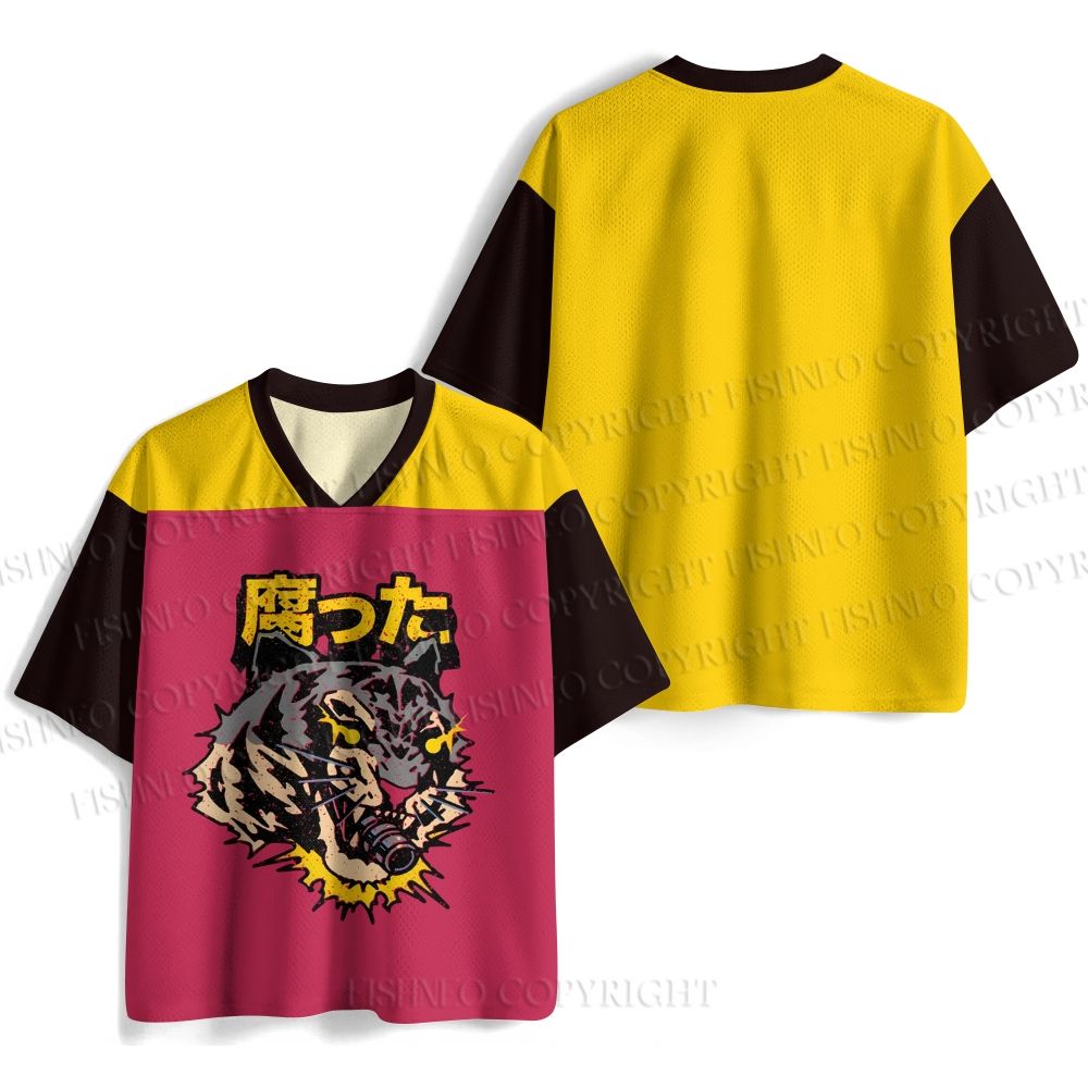 Vintage Japanese Tiger Jersey Shirts