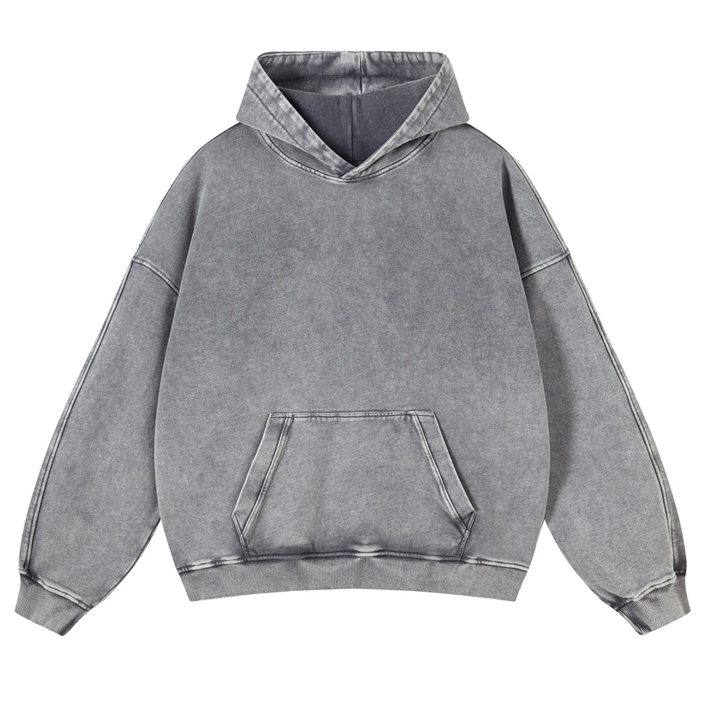 Casual Japanese Yayoi Kusama Cat Washed Hoodie