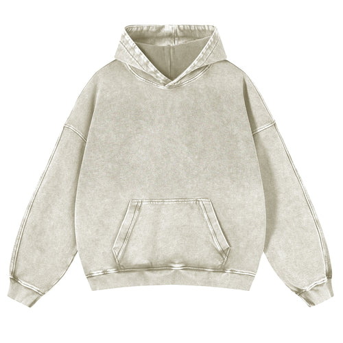 Casual Japanese VHS Video Cassette Washed Hoodie