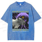 Unisex For The Knowledge I Offer My Sanity Printed Washed Tee