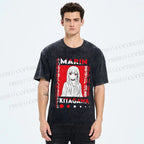 Unisex Kitagawa Sea Dream Printed Washed Tee