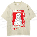 Unisex Kitagawa Sea Dream Printed Washed Tee