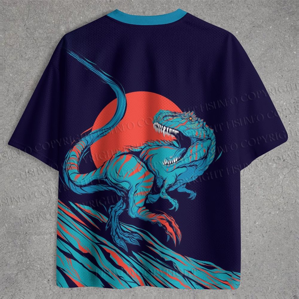 Dinosaur Printed Jersey Shirts