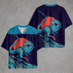 Dinosaur Printed Jersey Shirts