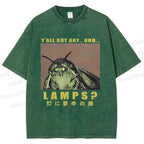 Unisex Lamps Printed Washed Tee