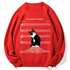 The Sound of Silence Cotton Sweatshirt
