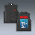 Paws Cat Under The Sea VINTAGE TANK TOP