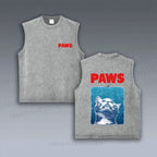 Paws Cat Under The Sea VINTAGE TANK TOP