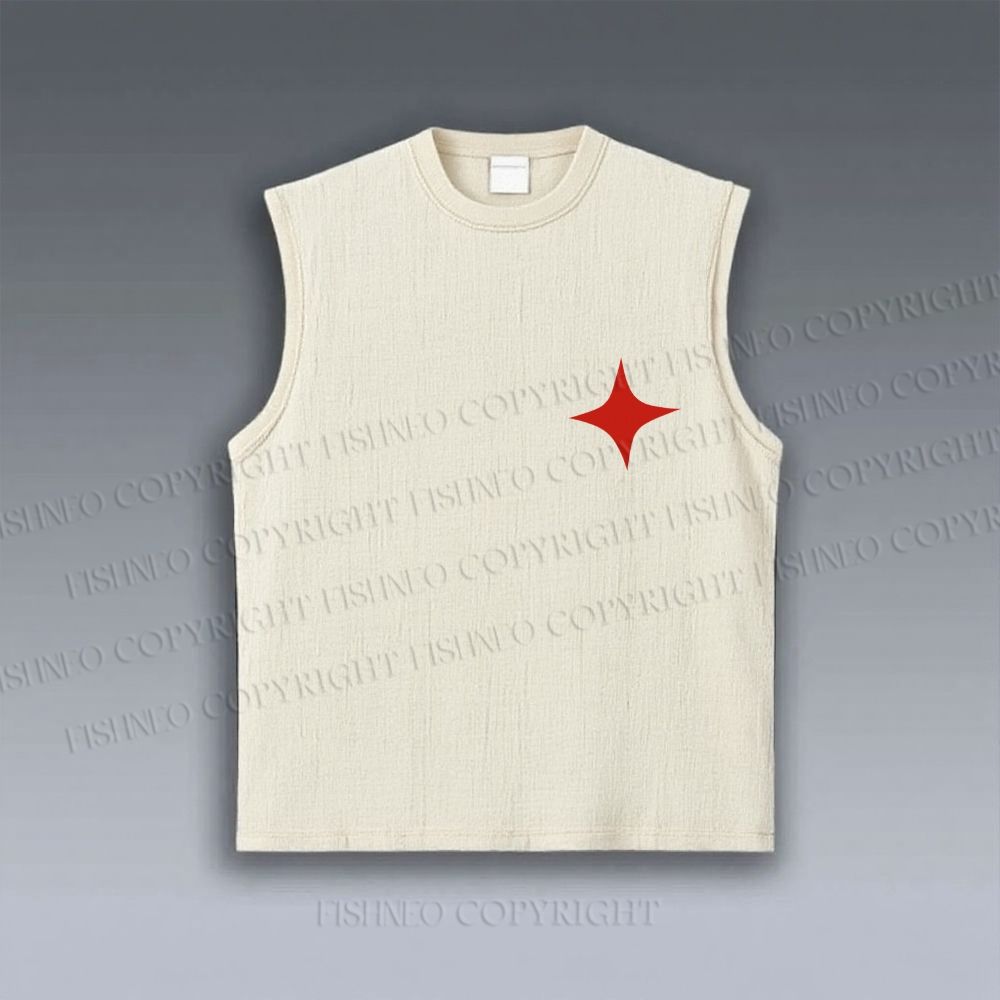 Vintage Bauhaus Star Design VINTAGE TANK TOP