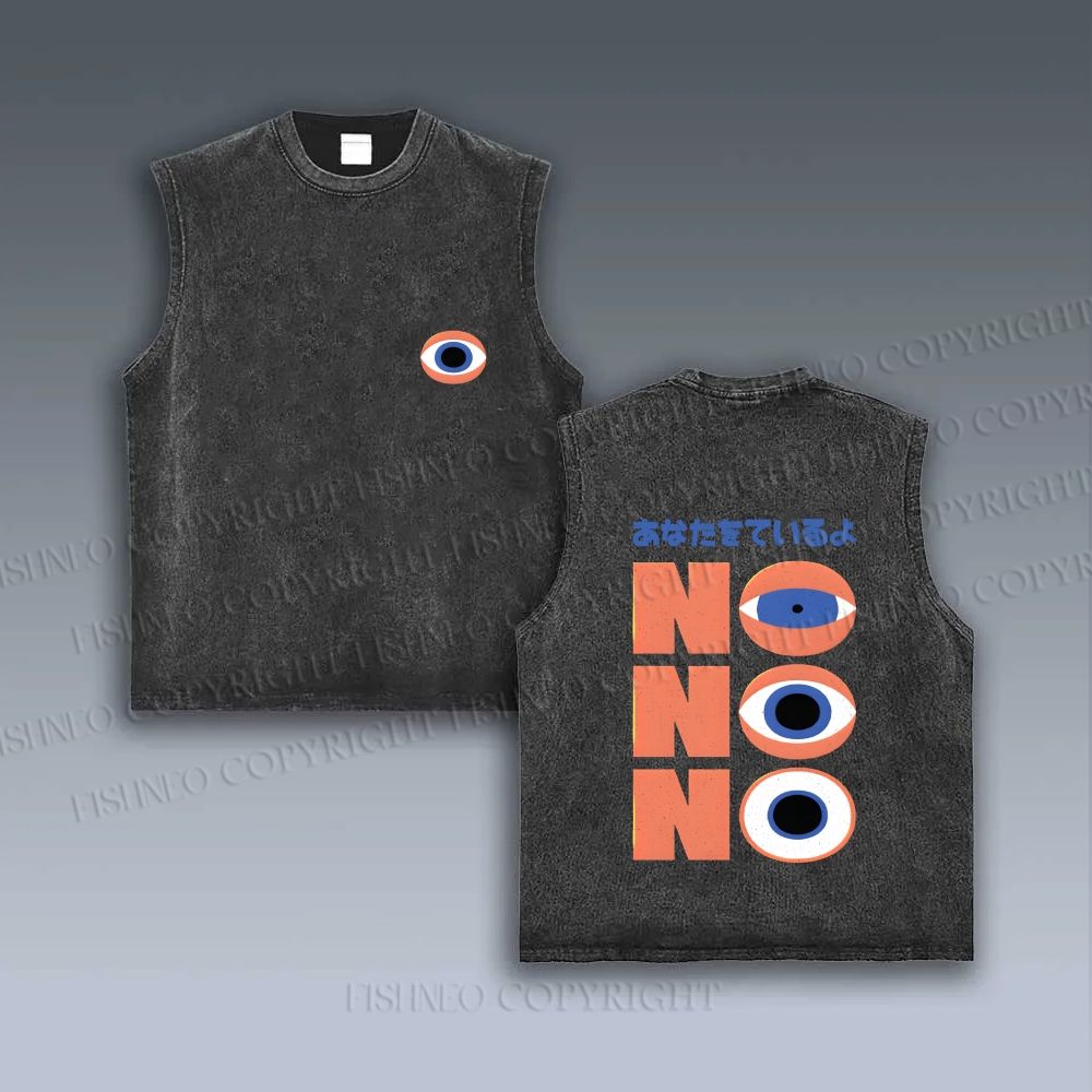 Japanese Eye Graffiti VINTAGE TANK TOP