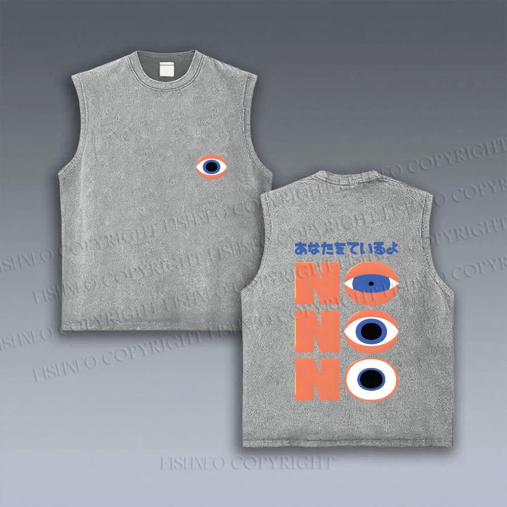Japanese Eye Graffiti VINTAGE TANK TOP