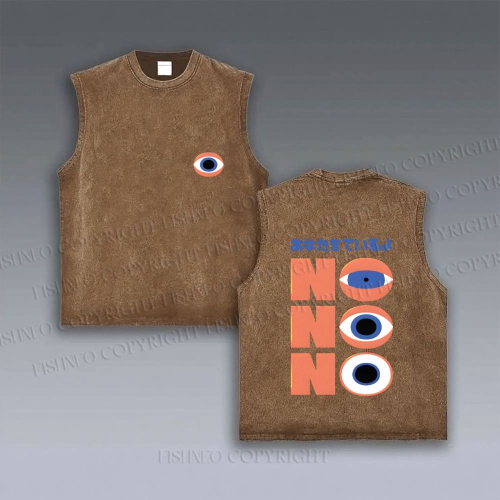 Japanese Eye Graffiti VINTAGE TANK TOP