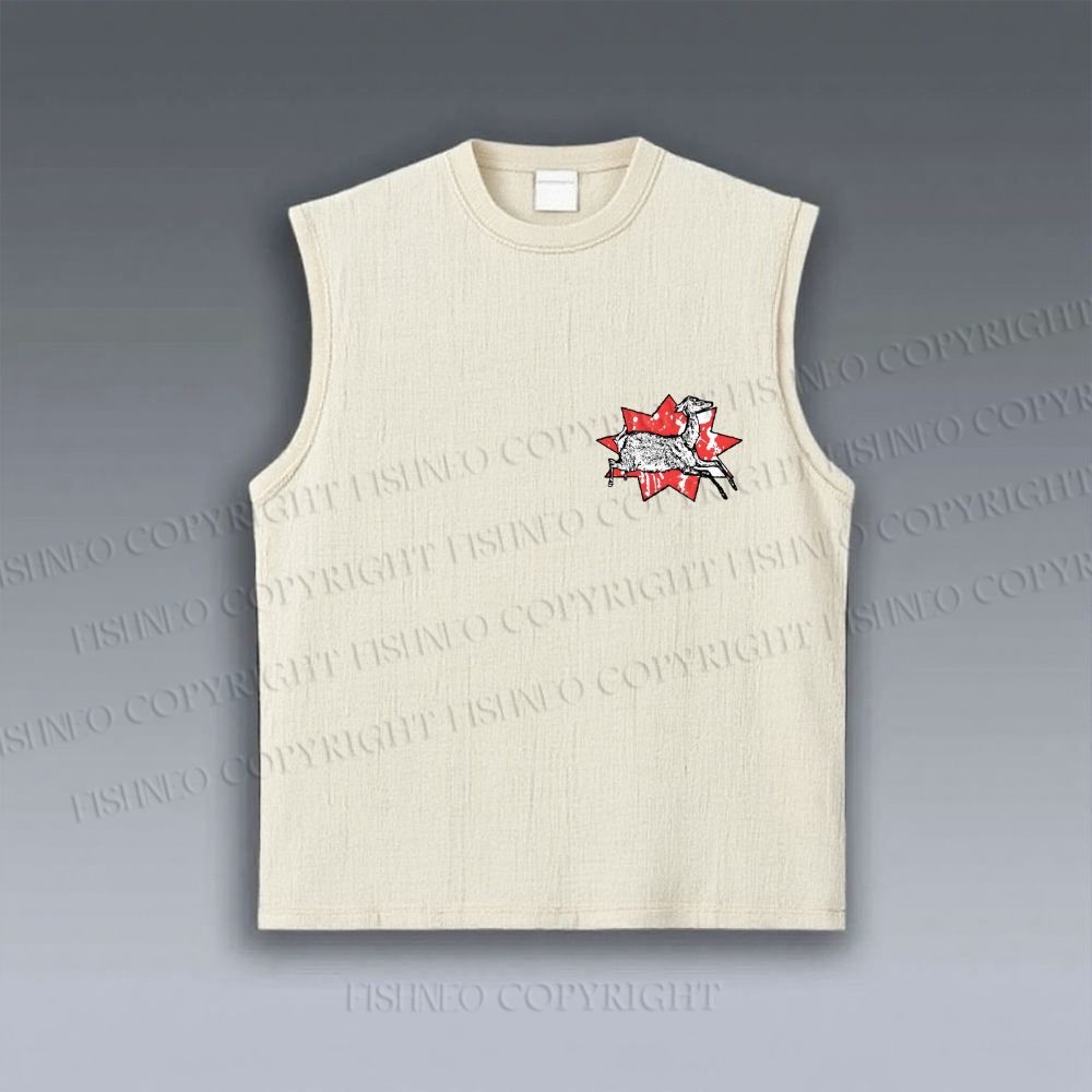 Doing Brave Sheep Graffiti VINTAGE TANK TOP
