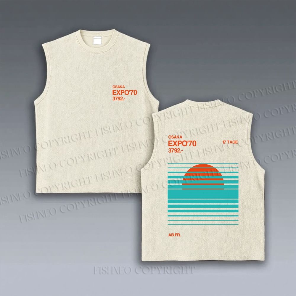 Sea Wave Sunrise VINTAGE TANK TOP