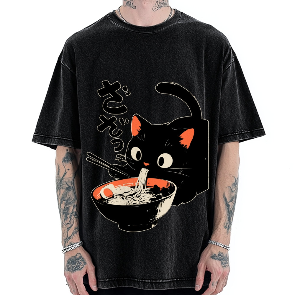 Ramen Enjoyer Vintage Washed T-shirt