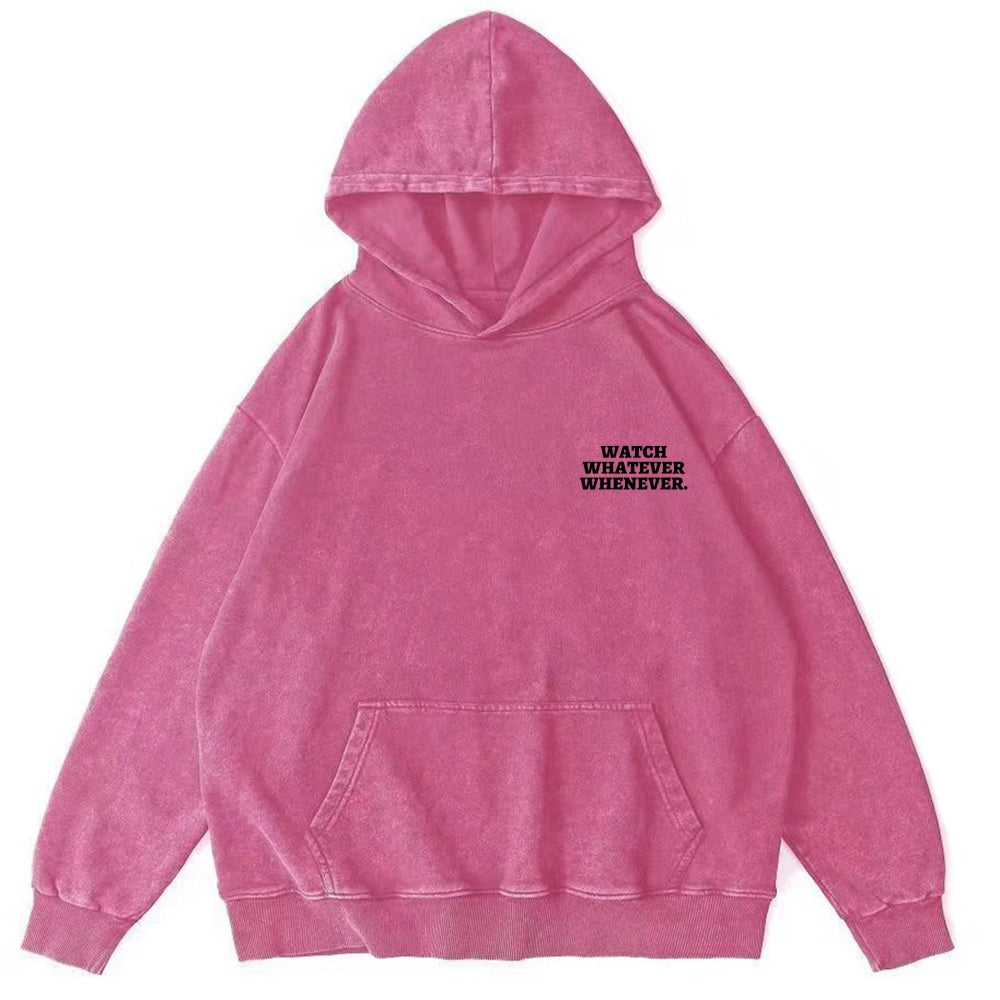 Sony Betamax Vintage Washed Cotton Back Art Hoodie