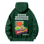 Sony Betamax Vintage Washed Cotton Back Art Hoodie