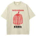 Yayoi Kusama Vintage Wash Japanese Design T-Shirt