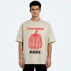 Yayoi Kusama Vintage Wash Japanese Design T-Shirt