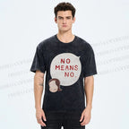Unisex Yoshitomo Nara Printed Washed Tee