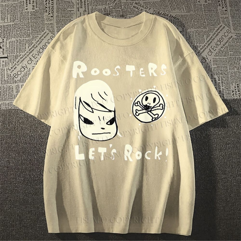 Unisex Yoshitomo Nara Classic Cotton T-shirt