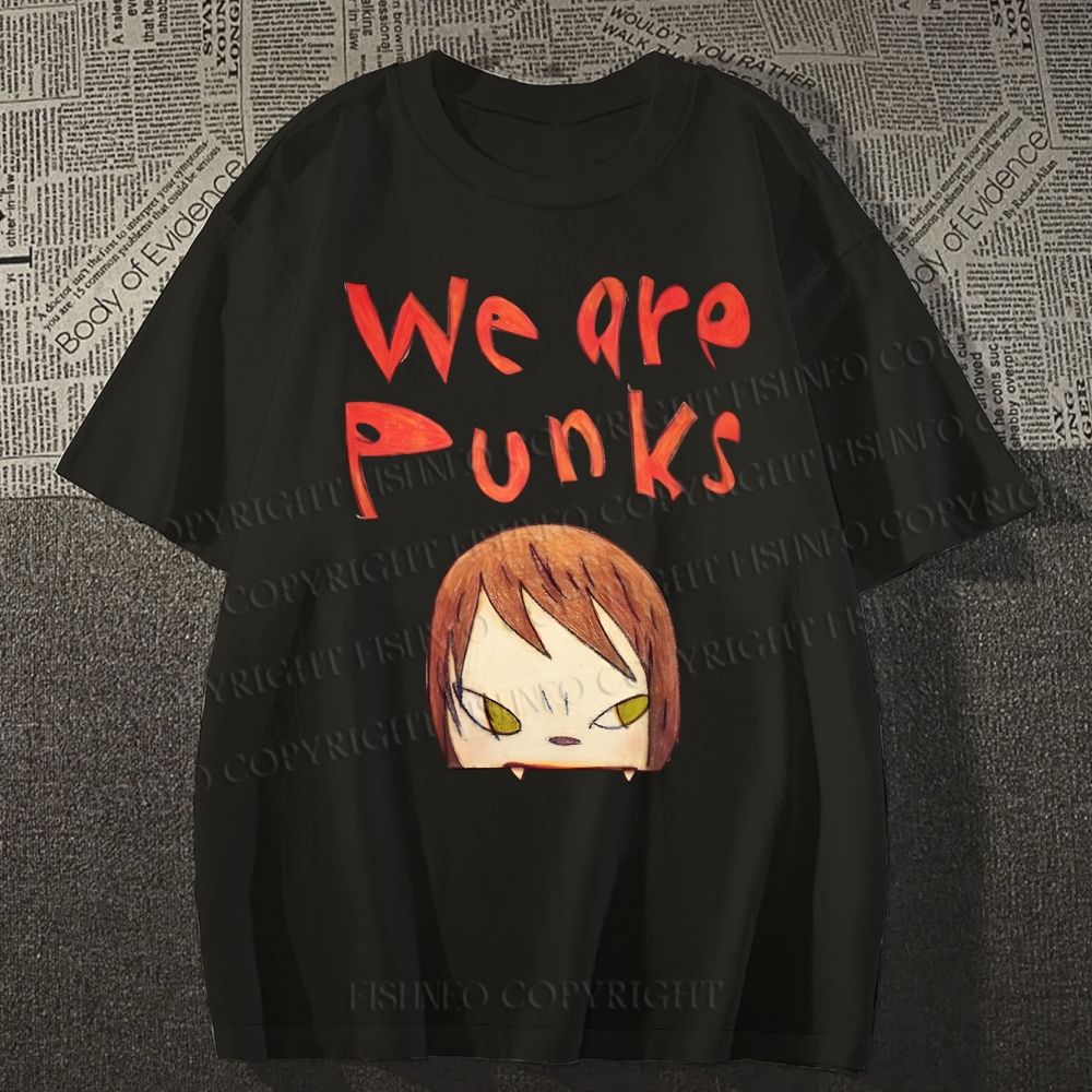 Unisex Yoshitomo Nara Classic Cotton T-shirt