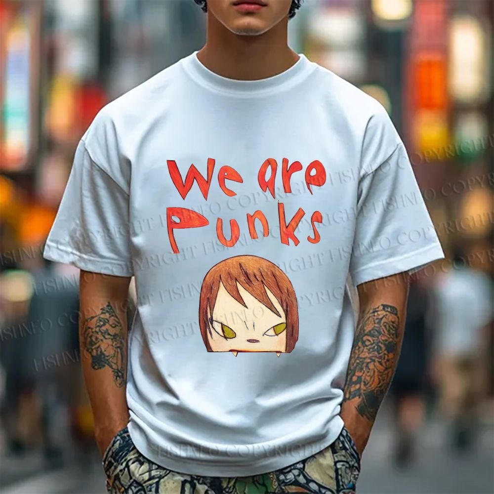 Unisex Yoshitomo Nara Classic Cotton T-shirt