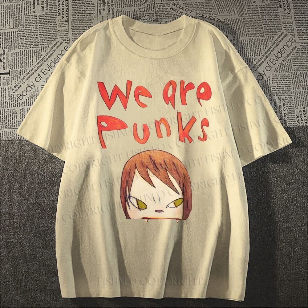 Unisex Yoshitomo Nara Classic Cotton T-shirt