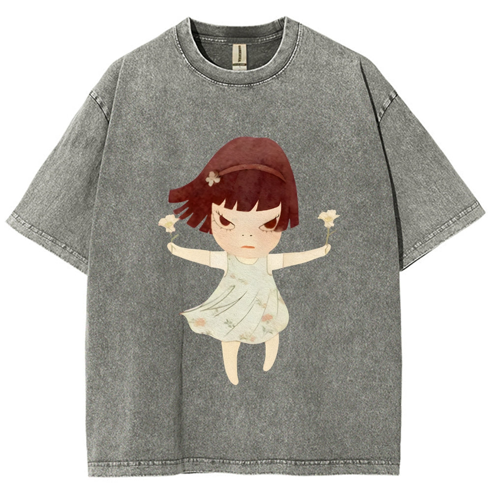 Fierce Girl Washed T-Shirt