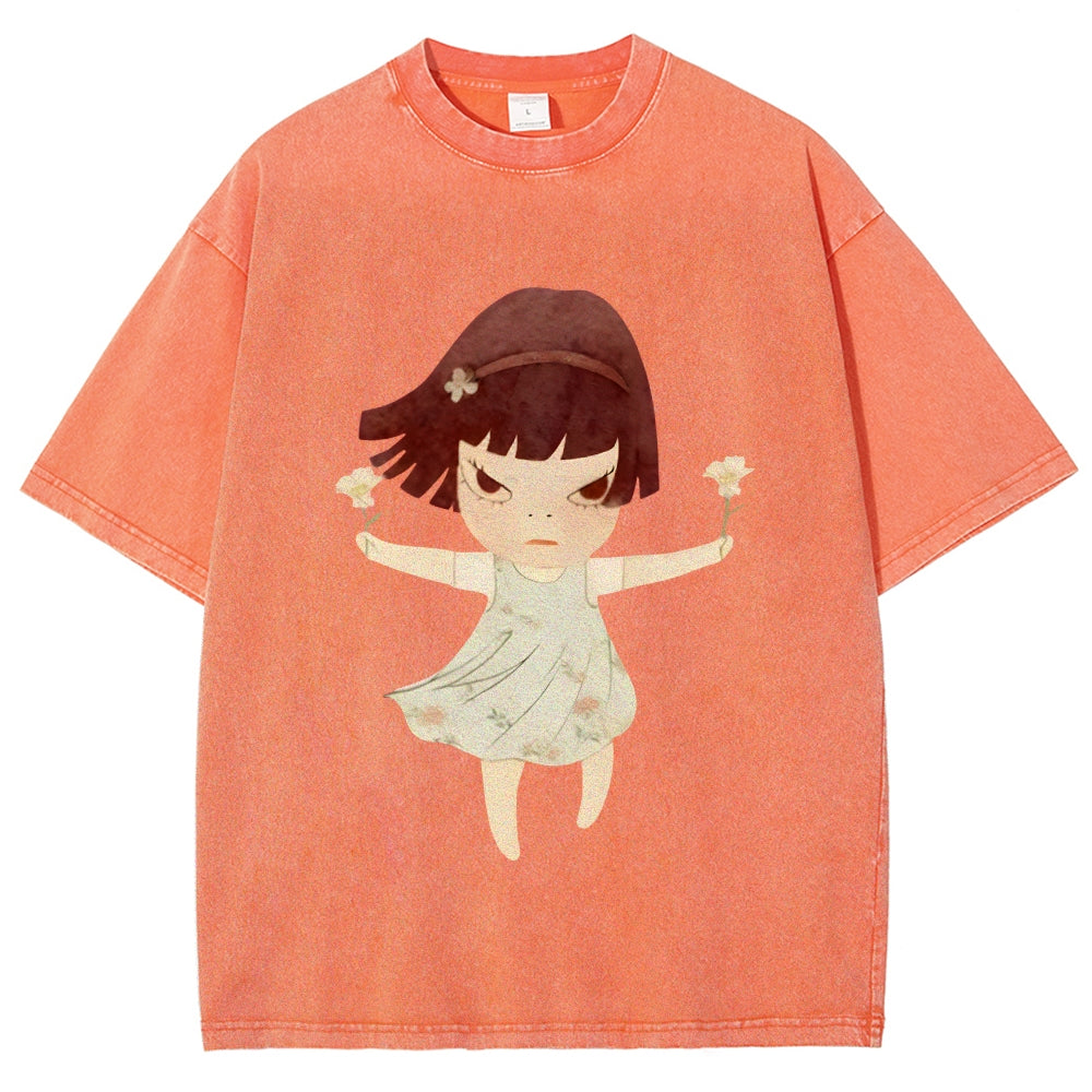 Fierce Girl Washed T-Shirt