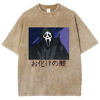 Ghost Face Japanese Washed T-Shirt