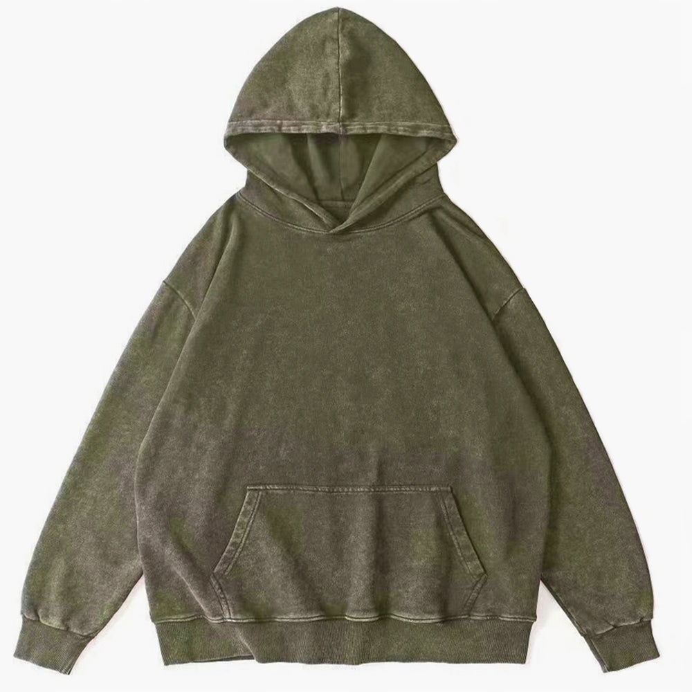 Guinea Pig Ramen Vintage Washed Cotton Back Art Hoodie