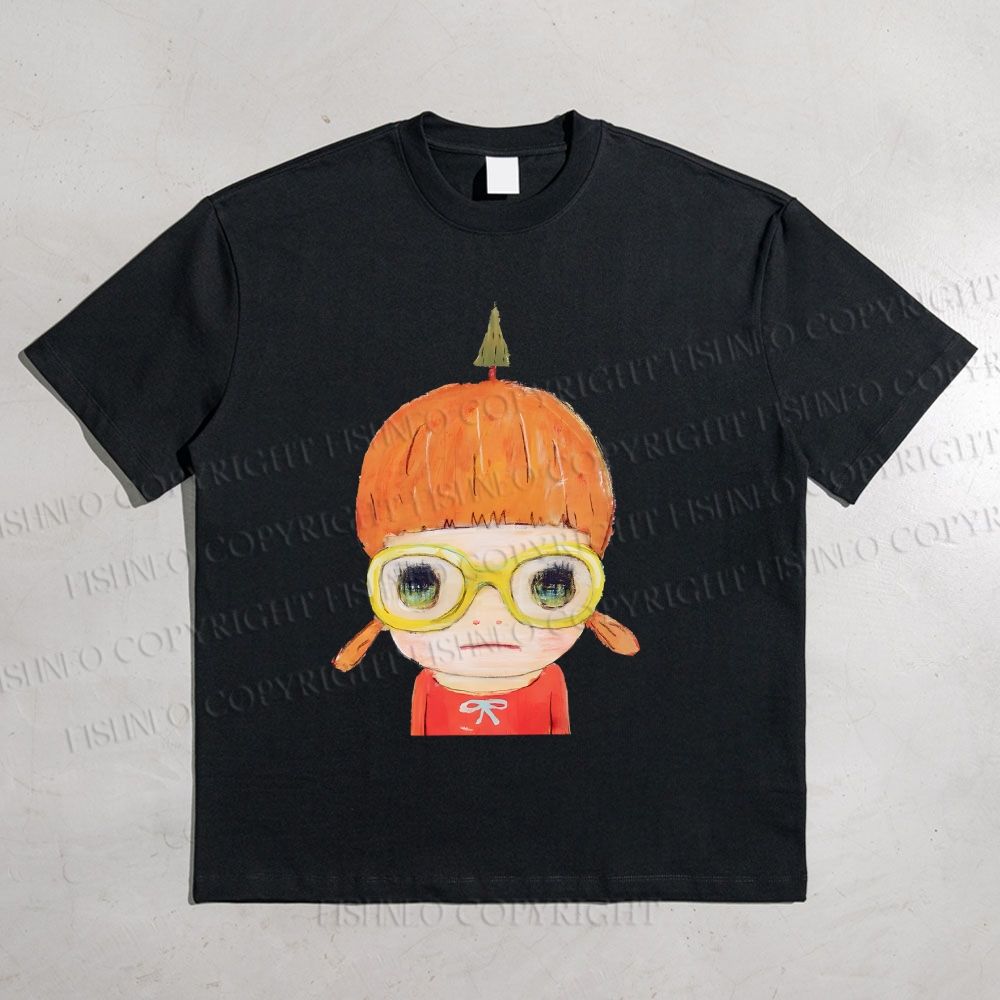 Yoshitomo Nara Printed Cotton T-shirt