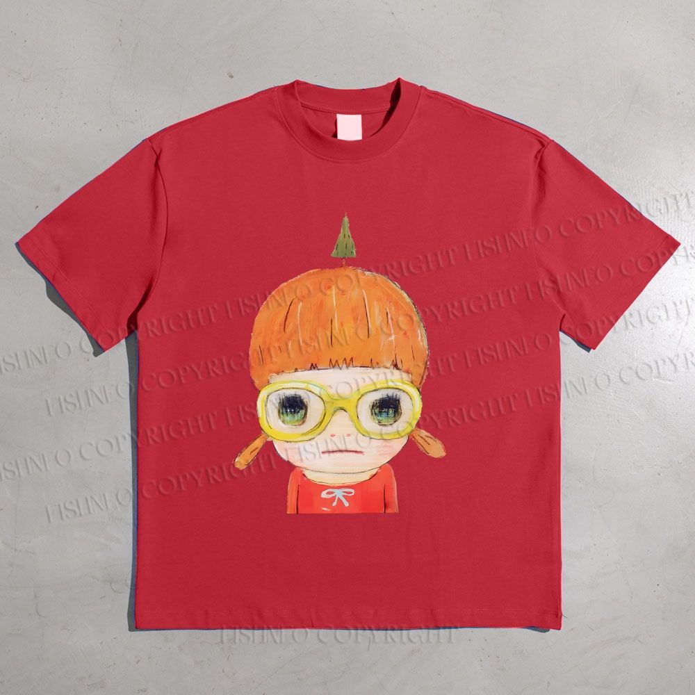 Yoshitomo Nara Printed Cotton T-shirt