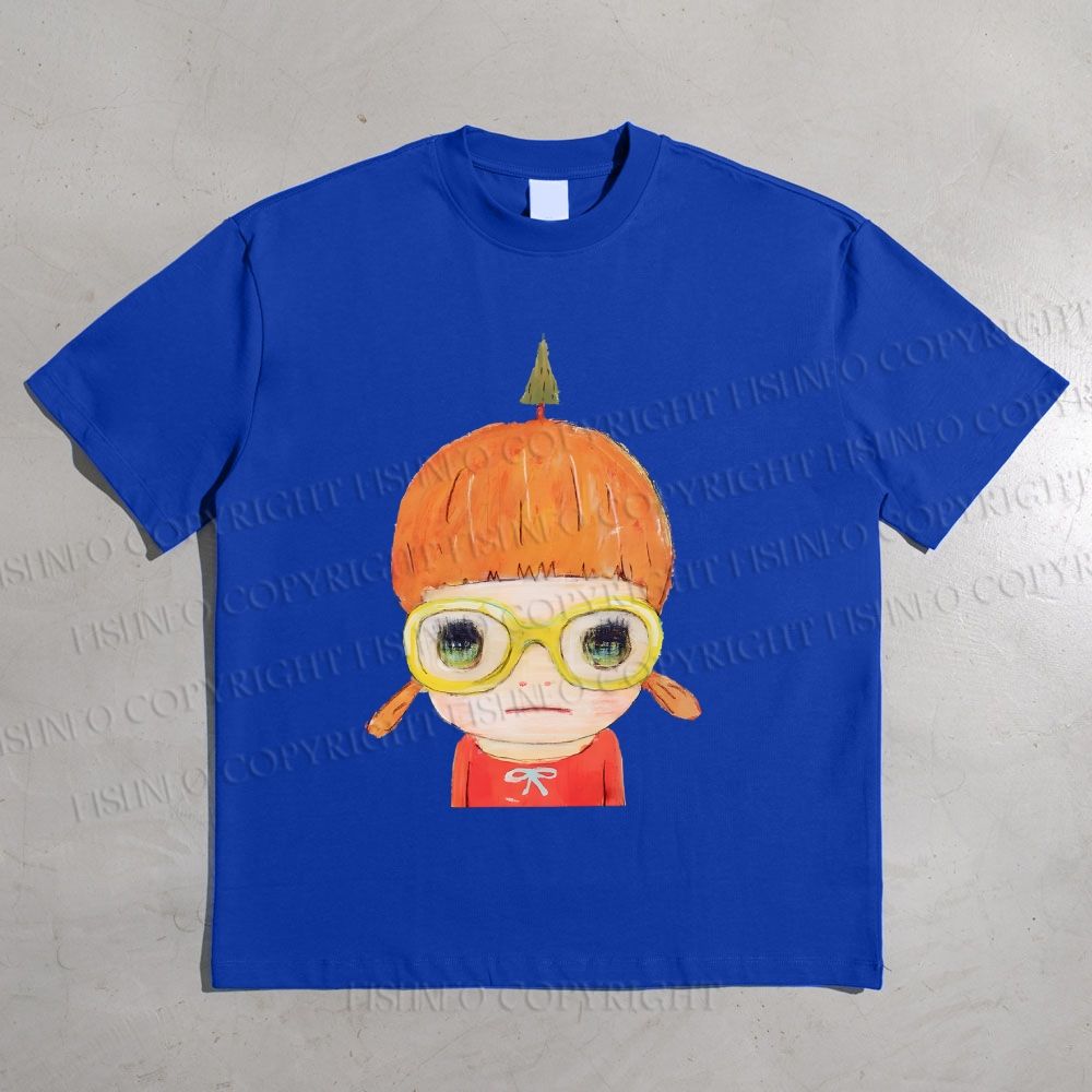 Yoshitomo Nara Printed Cotton T-shirt