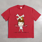 Yoshitomo Nara Printed Cotton T-shirt