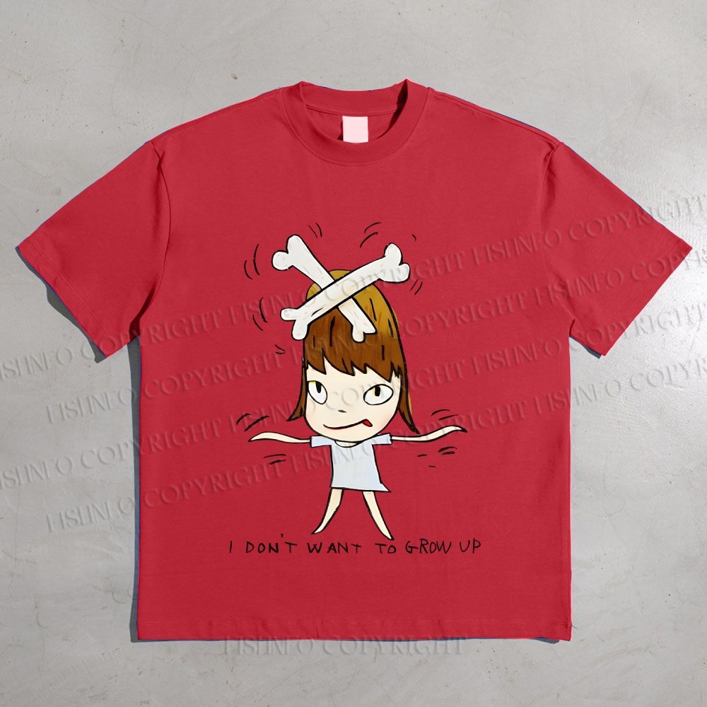 Yoshitomo Nara Printed Cotton T-shirt