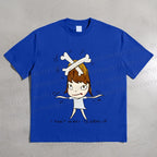 Yoshitomo Nara Printed Cotton T-shirt