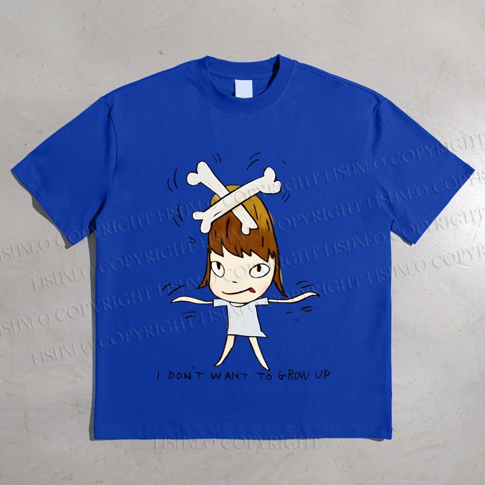 Yoshitomo Nara Printed Cotton T-shirt