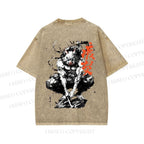 Unisex Inosuke Printed Washed Tee