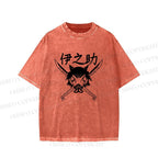 Unisex Inosuke Printed Washed Tee