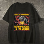 Unisex Cheese Mouse Classic Cotton T-shirt