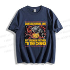 Unisex Cheese Mouse Classic Cotton T-shirt