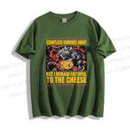 Unisex Cheese Mouse Classic Cotton T-shirt